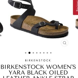 Birkenstock Yara women’s black sandals